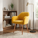 Vergo Plush Velvet Accent Chair Cushion Seat