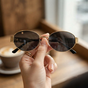 VERICAN Round Sunglasses