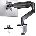 Verilux® Desk Monitor Mount Aluminum Alloy Monitor Arm Desk Mount with Flexible Arm 360° Rotatable Screen Screw-Mount Single for 1332 Screens up to 22 lbs