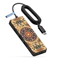 Verilux USB C Hub with 4 High Speed 3.0 Ports, 60cm Cable for MacBook Air