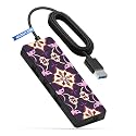 Verilux USB Hub 3.0 4-Port High-Speed with 60cm Cable for Laptop