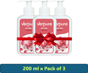 veripure hand wash - soft rose hand wash pump dispenser