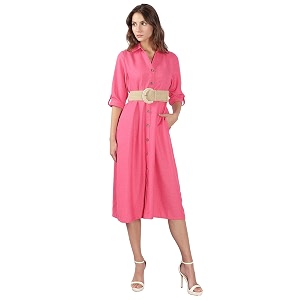 VERO Moda Midi Shirt Dress for Women