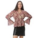 VERO Moda Printed Top V-Neck 