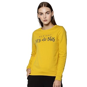 VERO MODA Womens Cotton Sweatshirt