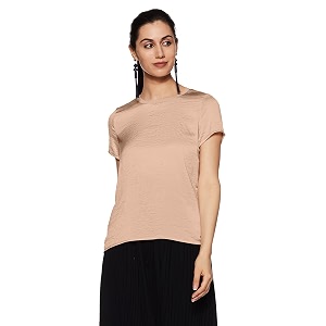 Vero Moda Womens Polyester Plain Loose Fit