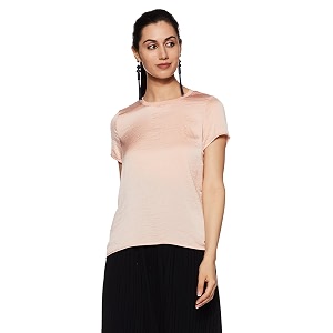 Vero Moda Womens Polyester Plain Loose Fit
