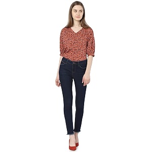 VERO MODA Womens High Rise Regular Jeans