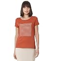 VERO MODA Women's Printed Regular Fit T-Shirt