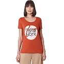 VERO MODA Women's Printed Regular Fit T-Shirt