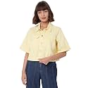 VERO MODA Women's Regular Fit Collar Neck Shirt