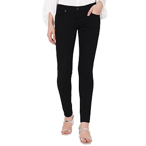Vero Moda Women Black Low-Rise Stretchable Jeans