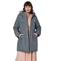 Vero Moda Faux Fur Trim Detail Longline Parka Jacket