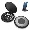 VEROX All in One Mobile Stand Compatible with 60W Travel Accessories Cable Set Type C to Type C Cable | Type C to OTG | Type-C to Micro USB OTG | Type C to USB | Sim Ejector Pin-Black