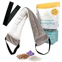 Versatile Microwavable Heating Pads for Neck Pain Relief, Back Pain, and Shoulder Pain Relief - Microwave Heating Pad for Cramps and Muscle Relief, Hot and Cold Reusable Pad - 1 Pack - Lavender Scent