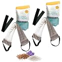 Versatile Microwavable Heating Pads For Neck Pain Relief, Back Pain, And Shoulder Pain Relief - Microwave Heating Pad For Cramps And Muscle Relief, Hot and Cold Reusable Pad - 2 Packs - Lavender Scent