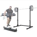 Verse Agile Rack - Portable Multipurpose Squat Rack & Bench Press Barbell Rack - Heavy Duty, Holds 500-700+ lbs - 2 Min Set Up - Folds for Easy Storage - Perfect for Home Gyms & Training Studios