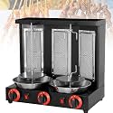 Vertical Electric Doner Kebab Machine - Commercial Gyro Grill Rotisserie with Adjustable Temperature 50-350℃ for Home Kitchen Use - Perfect for Delicious Doner Kebabs