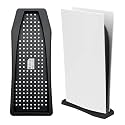 Vertical Stand for PS5 Digital Edition Console Holder Stand Bracket Mount Base with Built-in Cooling Vents and Non-Slip Feet, Not for PS5 Slim/Pro (Black)