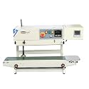 SMART PACK Vertical type Band Sealer Machine with Nitrogen for Packaging of Laminated and Silver &amp; Plastic Pouches Sealing | Semi-Automatic Nitrogen Flush Heat Sealer Machine | MS Body Sealer