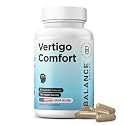 Vertigo Relief Supplement 1750mg, 90 Capsules - Natural Support for Motion Sickness, Dizziness, Tinnitus, Migraines, Inner Ear Balance (Pack of 1)