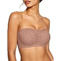Vertvie Strapless Bra Jelly Push Up Seamless Wireless Tube Top