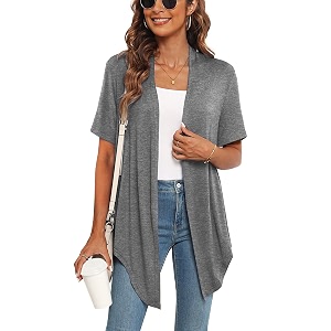 Veryoung Womens 2026 Casual Short Sleeve Cardigan