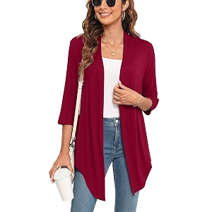 Veryoung Womens 2026 Casual Short Sleeve Cardigan