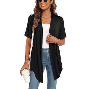 Veryoung Womens 2026 Casual Short Sleeve Cardigan