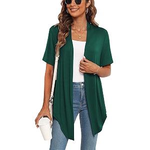 Veryoung Womens 2026 Casual Short Sleeve Cardigan