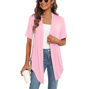 Veryoung Womens 2026 Casual Short Sleeve Cardigan