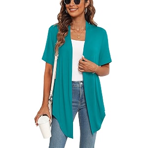 Veryoung Womens 2026 Casual Short Sleeve Cardigan