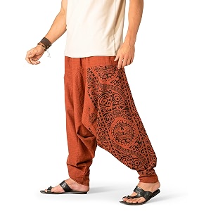 the veshti company men39s harem pants with pocket for dance boho hippie cotton oversized tribal asian style outfit for men
