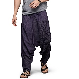 the veshti company men39s harem pants with pocket for dance boho hippie cotton oversized tribal asian style outfit for men
