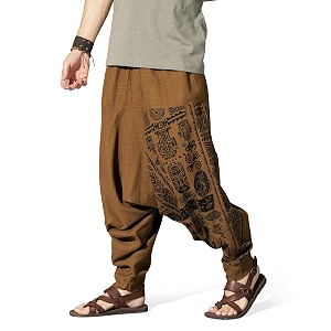 the veshti company men39s harem pants with pocket for dance boho hippie cotton oversized tribal asian style outfit for men