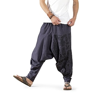 the veshti company men39s harem pants with pocket for dance boho hippie cotton oversized tribal asian style outfit for men