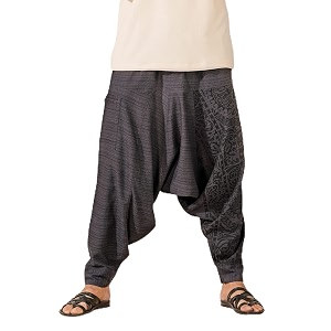 the veshti company men39s harem pants with pocket for dance boho hippie cotton oversized tribal asian style outfit for men