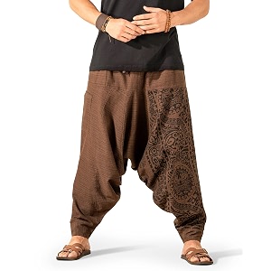the veshti company men39s harem pants with pocket for dance boho hippie cotton oversized tribal asian style outfit for men
