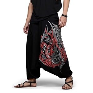 The Veshti Company Printed Harem Pants for