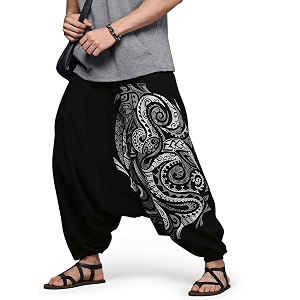 The Veshti Company Printed Harem Pants for