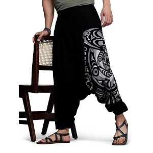 The Veshti Company Printed Harem Pants for