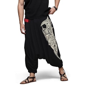 The Veshti Company Printed Harem Pants for