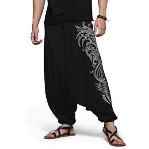 The Veshti Company Printed Harem Pants for