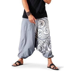 The Veshti Company Printed Harem Pants for