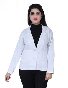 vesicle women solid single breasted casual blazer white