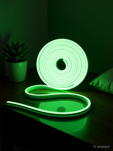 vespa 600 leds 5 m green neon steady strip rice lights candle