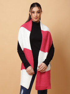 vesture striped women muffler