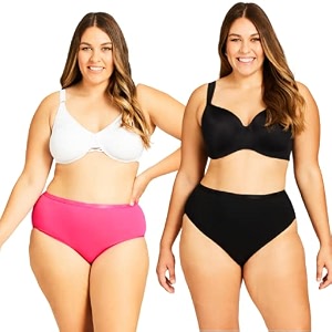 VESY Women Hipster Panties Plain Color Jumbo
