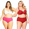 VESY Women Hipster Panties Plain Color Jumbo