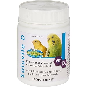 vetafarm soluvite d 100 gm